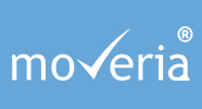På bildet er logoen til Moveria vist, som representerer et selskap som tilbyr omfattende ressurser og verktøy for flytting. Lær hvordan du bruker Moveria effektivt for en smidig flytteprosess.